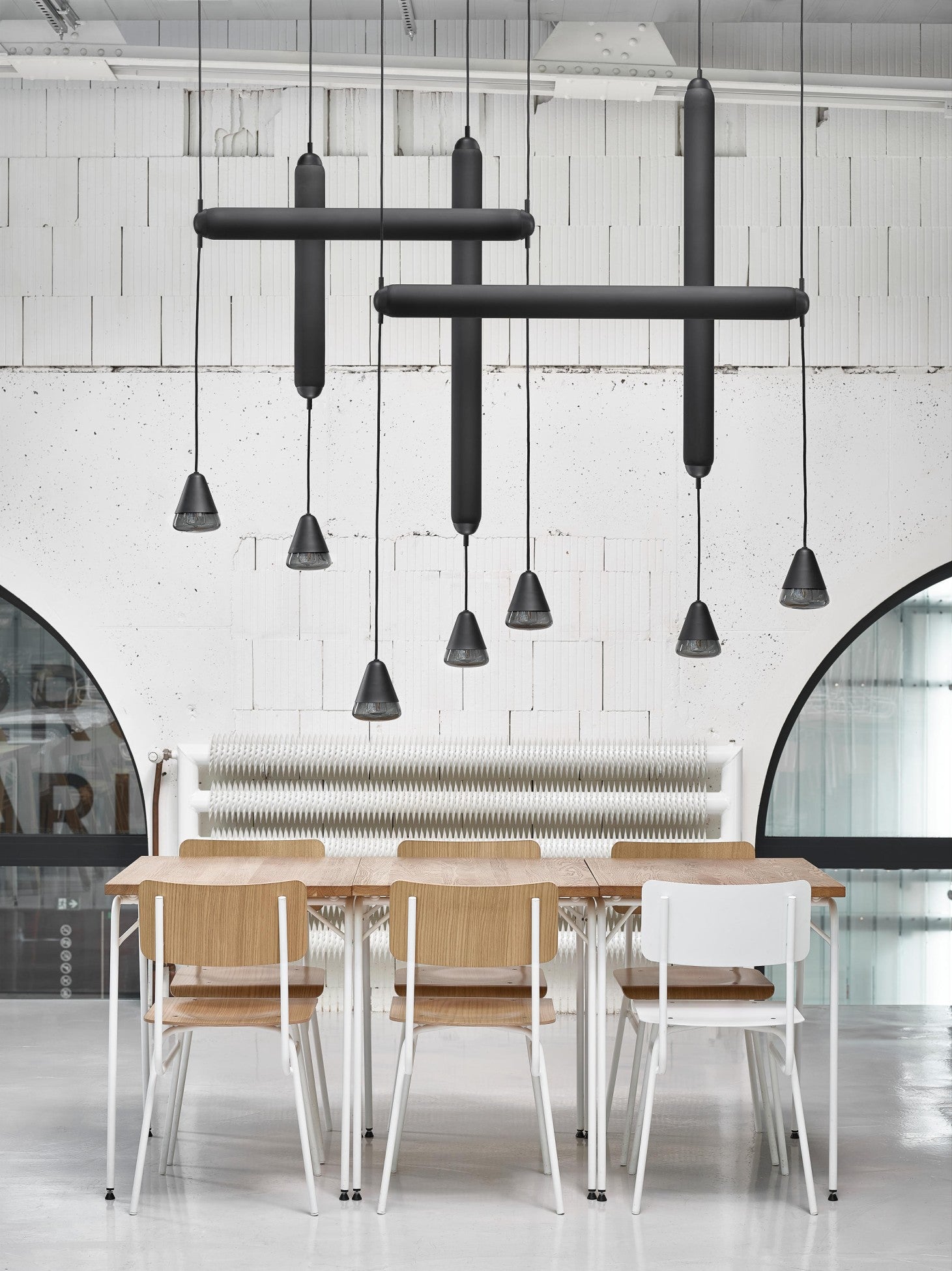 PURO SINGLE HORIZONTAL 600 - Pendant Light