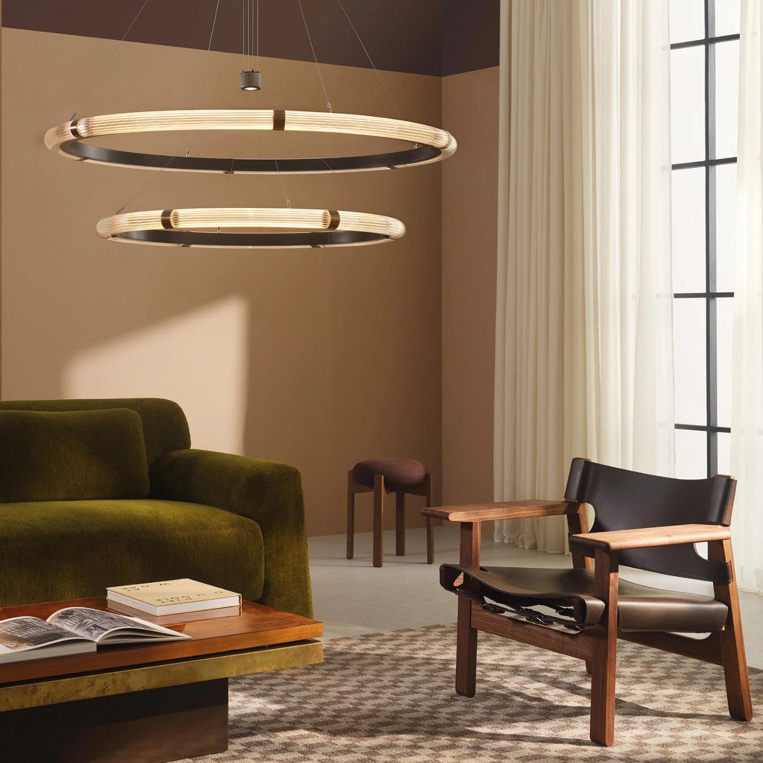 STRATA CIRCULAR TWO TIER - Pendant Light
