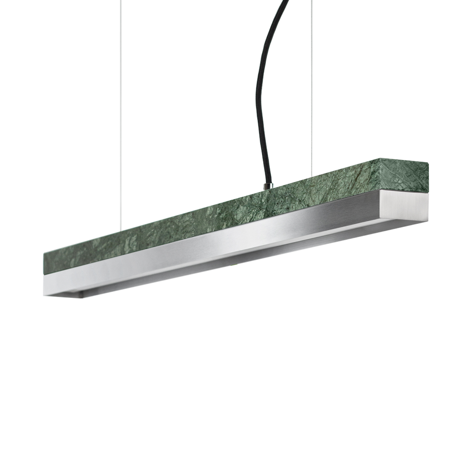 MARBLE & STAINLESS STEEL - Pendant Light - Luminesy