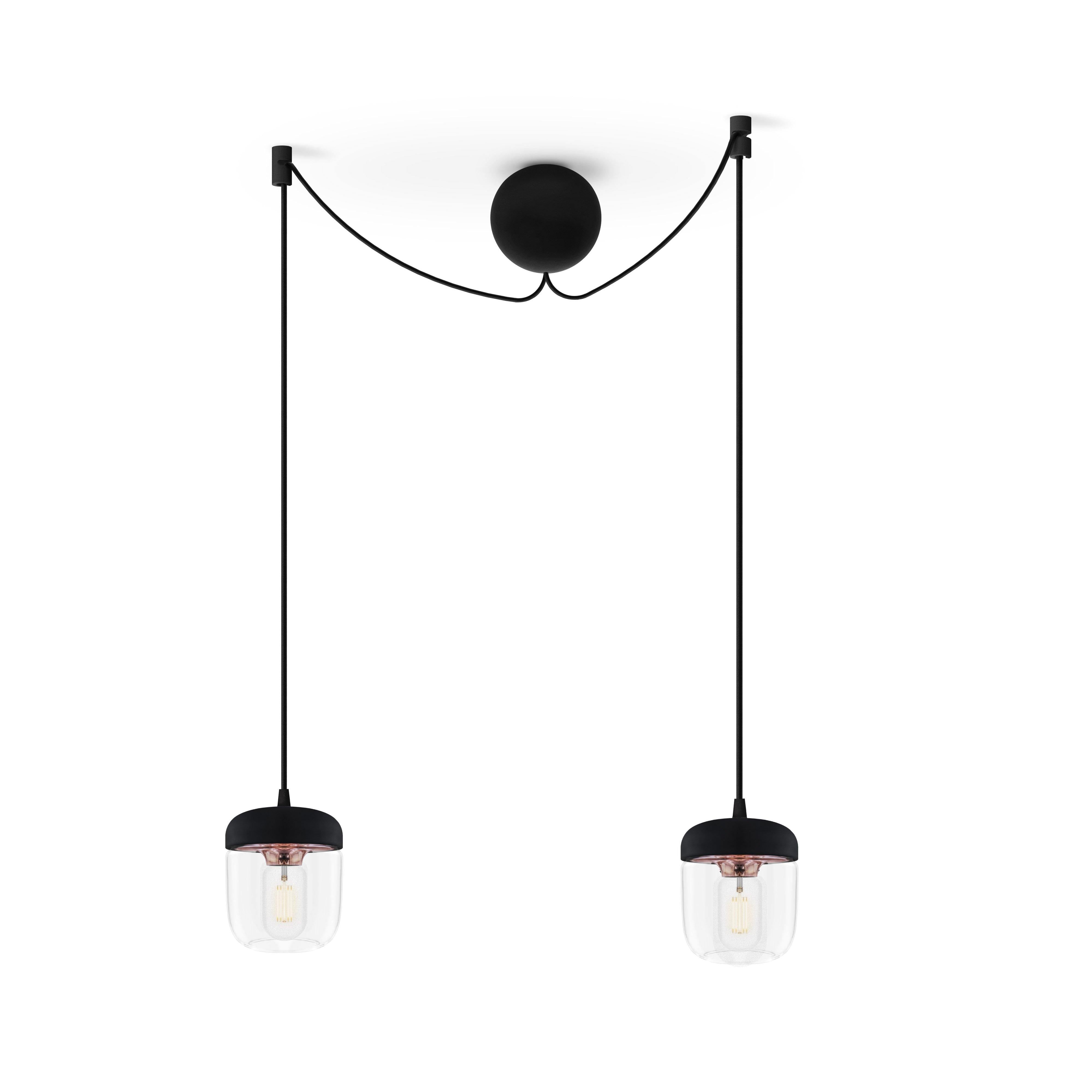 UMAGE Acorn pendant set in black