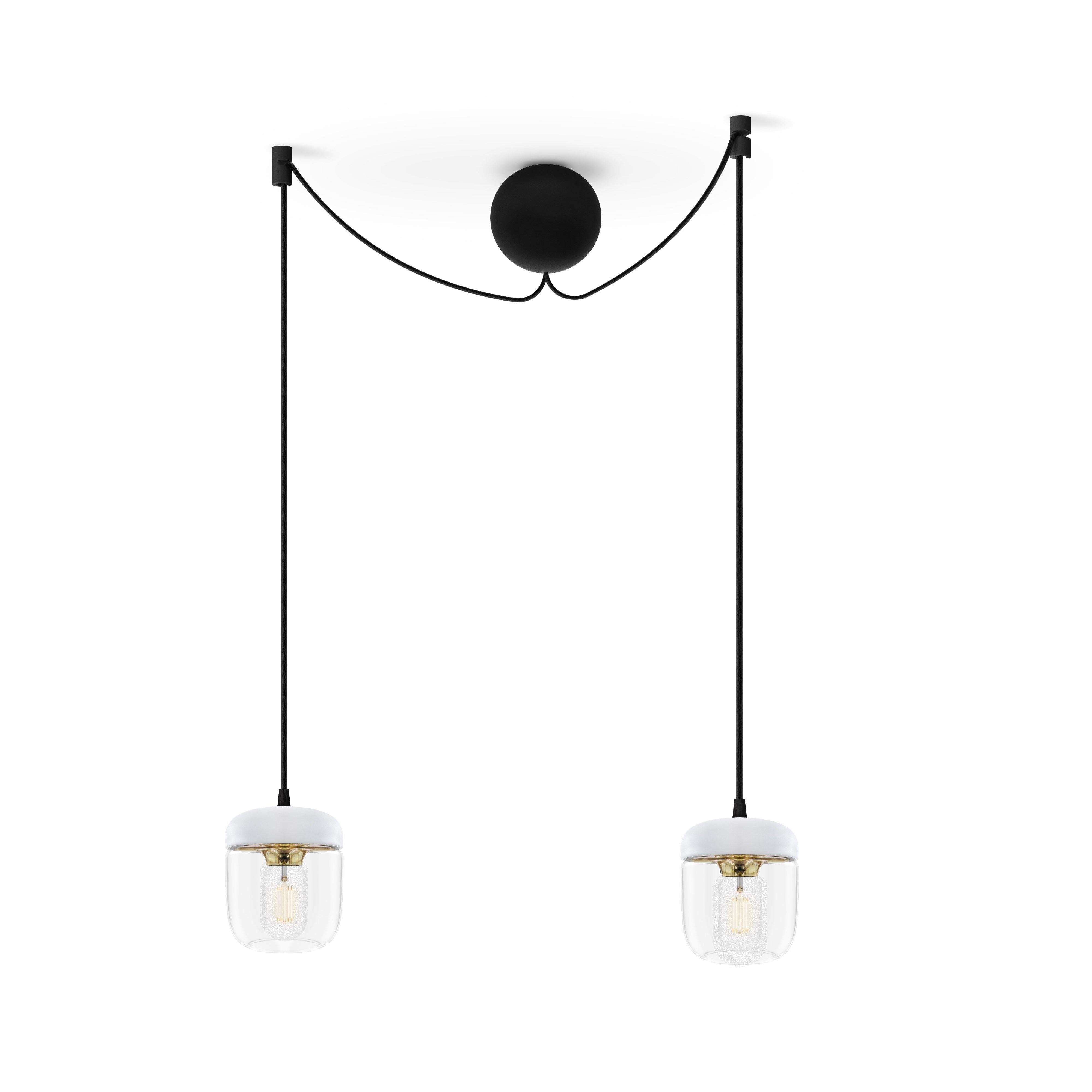 Acorn hanging lamp cluster from Umage