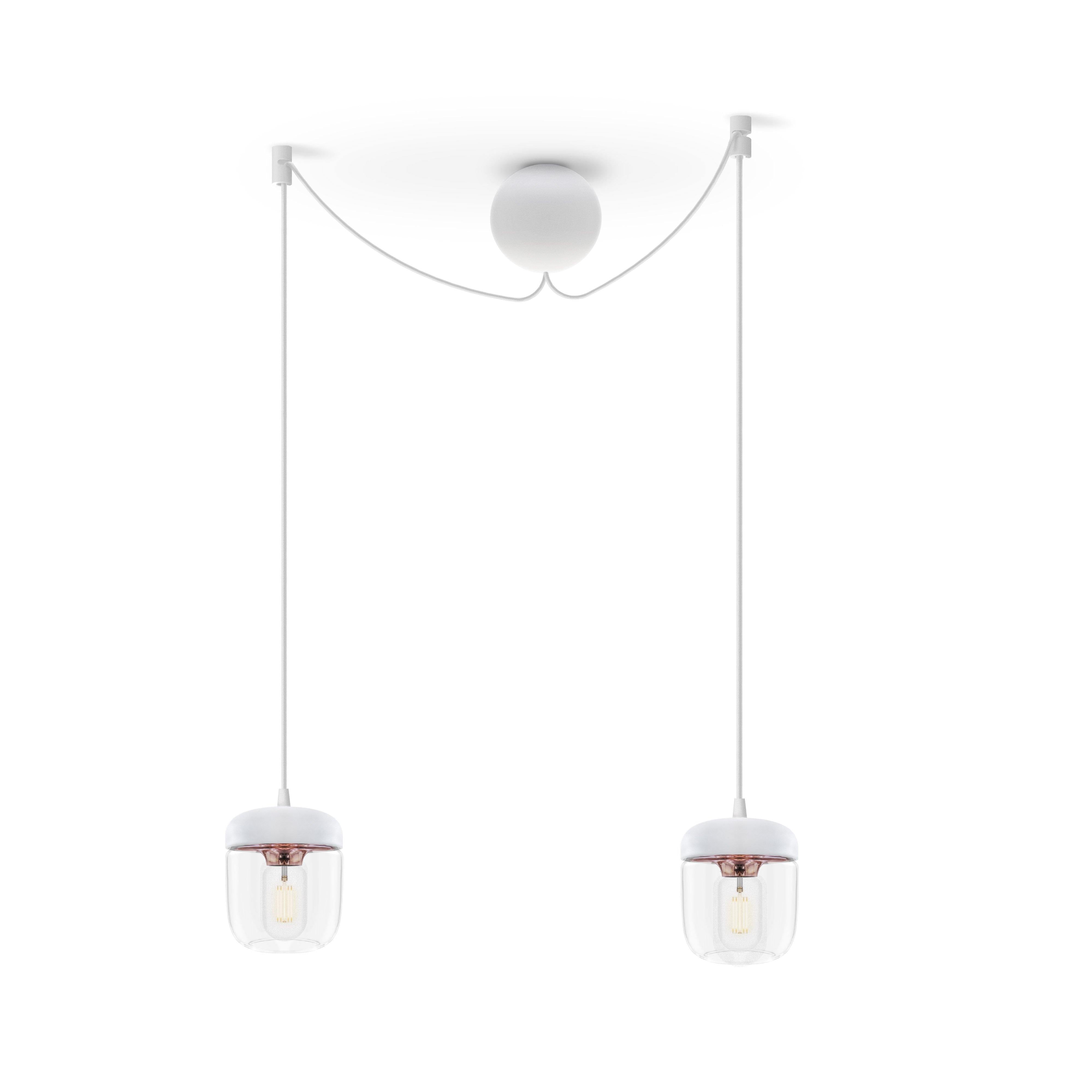 Acorn White pendant light cluster from Vita Copenhagen