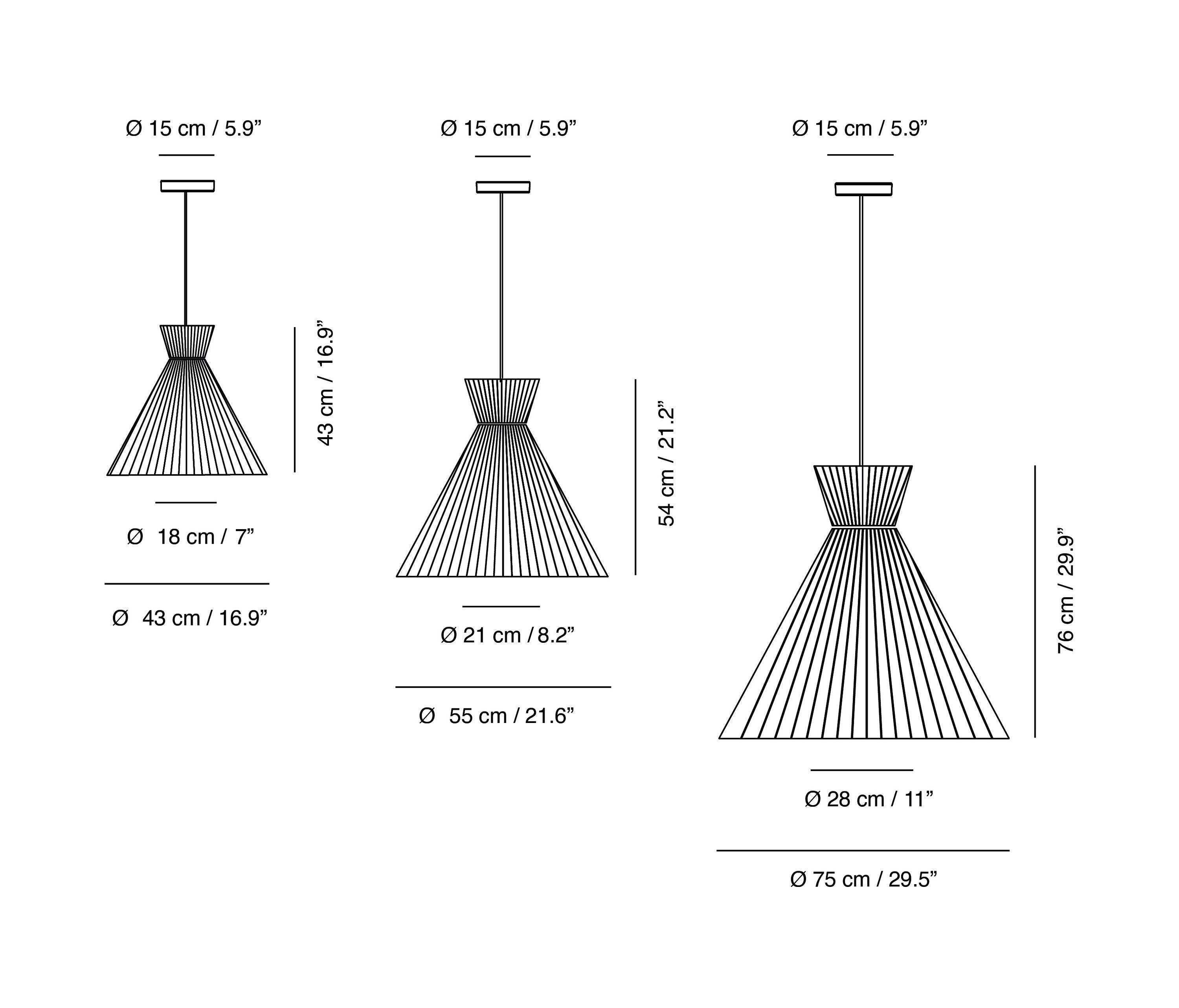 MANDARINA 55 - Pendant Light - Luminesy